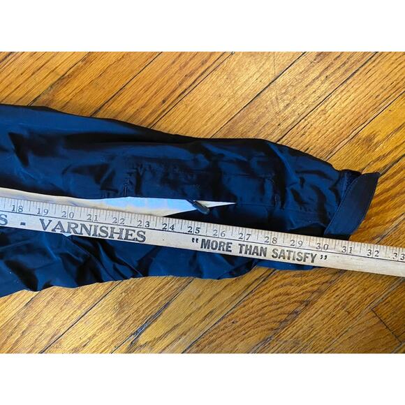 North Face Jacket Womens L Black HyVent Detach Hood Waterproof Rain Outdoor Coat - Picture 12 of 16